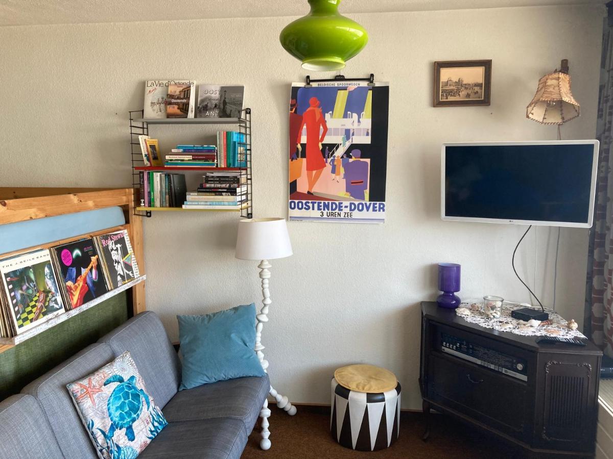 Tiny Apt W/ Balcony And Seaview, Even Out Of Your Bed ! Oostende Eksteriør bilde